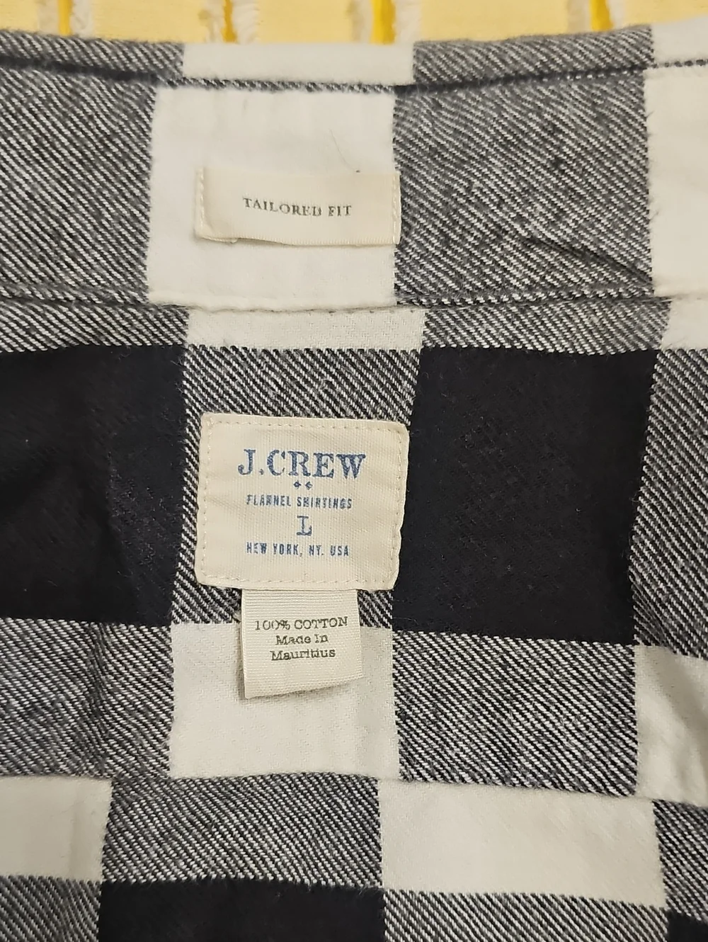 J. Crew soft flannel